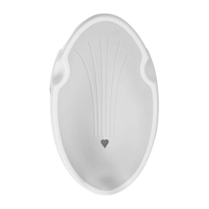 Shnuggle Newborn Bath Support, White/Grey