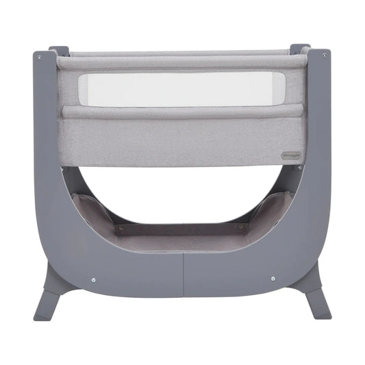 Shnuggle Air Lite Bedside Crib, Grey