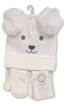 Snuggle Baby Hat & Mittens Set