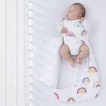 SnuzPouch 2.5TOG Sleeping Bag (0-6m), Multi Rainbow