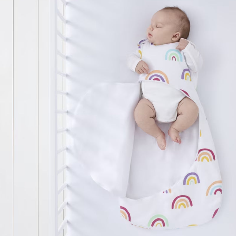 SnuzPouch 2.5TOG Sleeping Bag (0-6m), Multi Rainbow