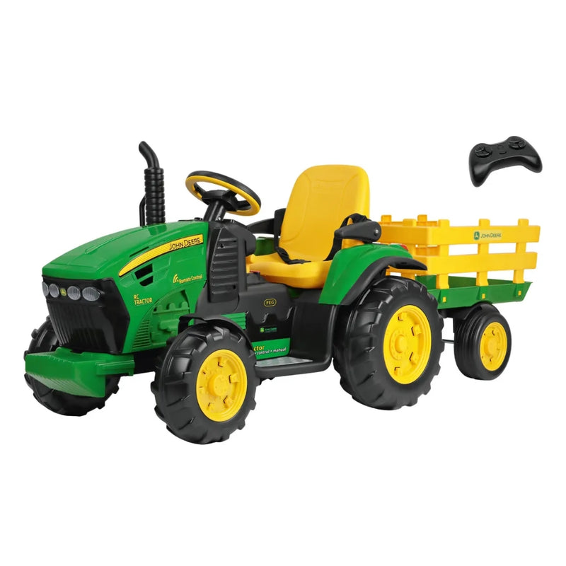 Peg Perego 12v John Deere RC Tractor & Trailer
