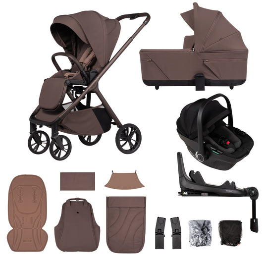 Venicci Tila Noce Luxury Bundle - with Tiago Black