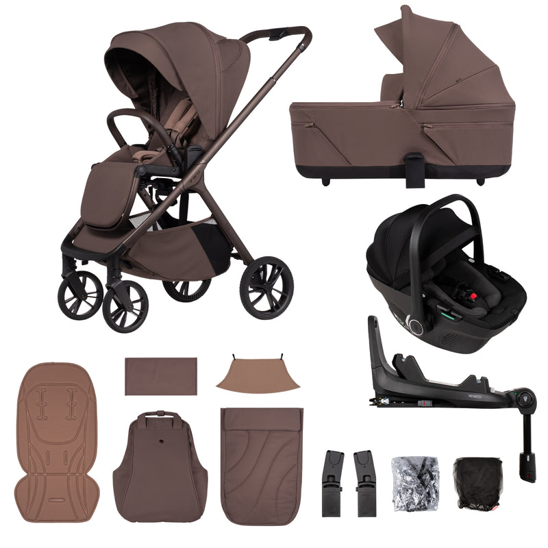 Venicci Tila Noce Luxury Bundle - with Tiago Black