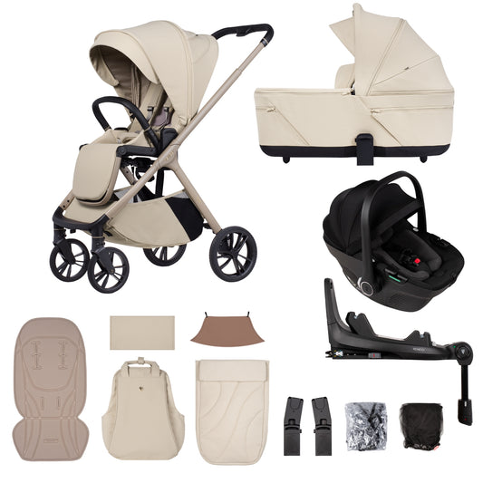 Venicci Tila Sabbia Luxury Bundle - with Tiago Black