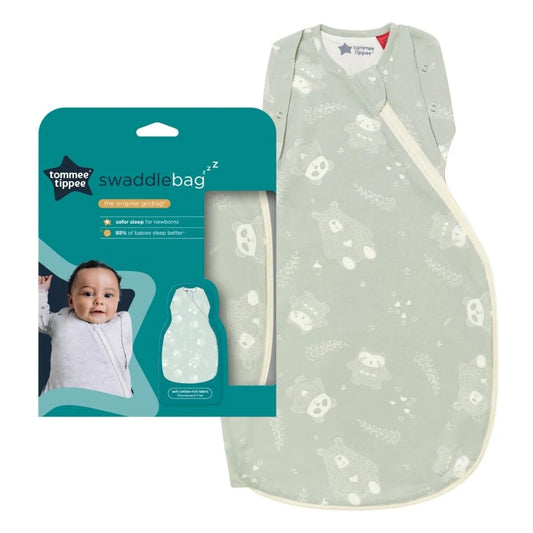 Tommee Tippee 2.5TOG Swaddle Bag in Woodland, 3-6m