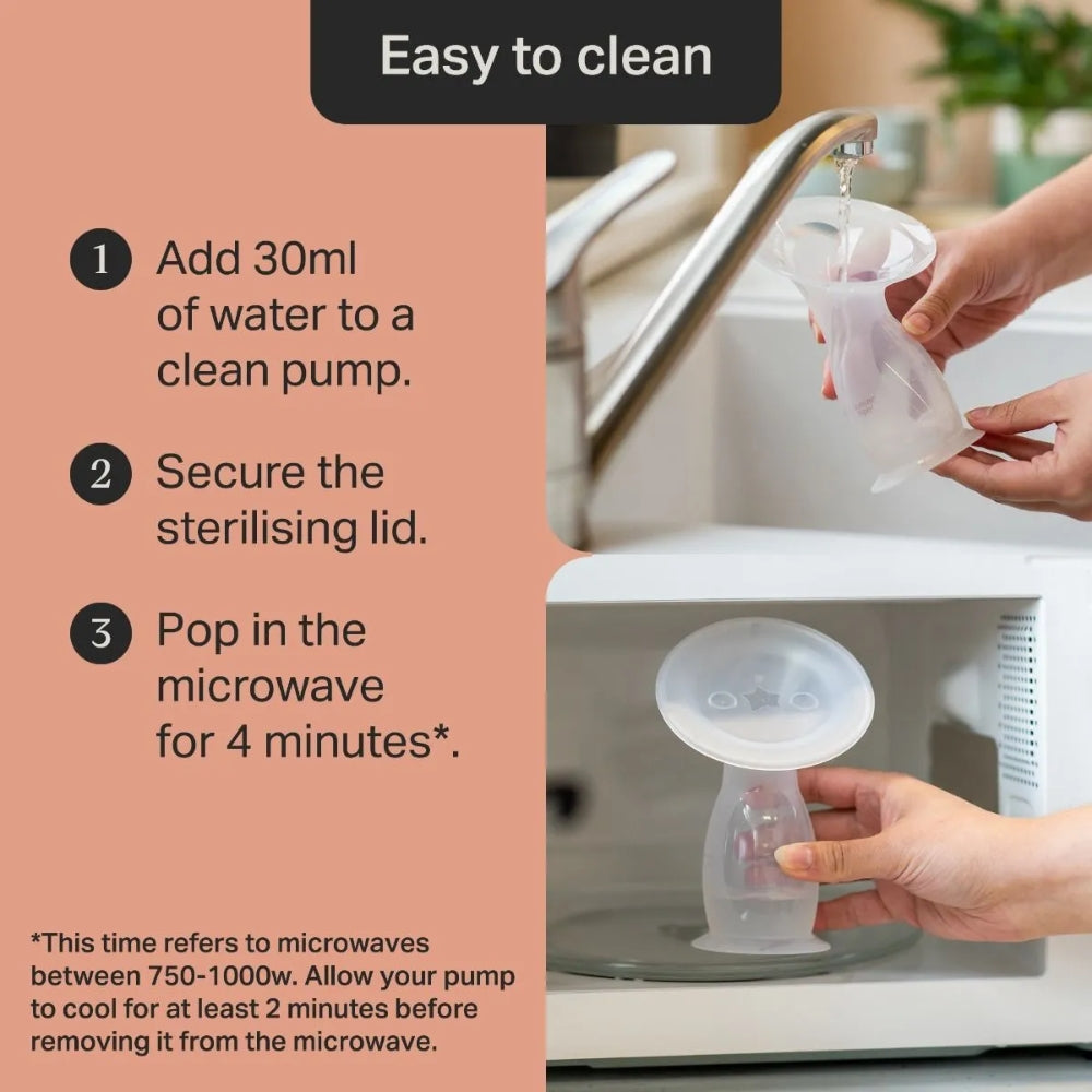 Tommee Tippee Silicone Single 2-in-1 Breast Pump