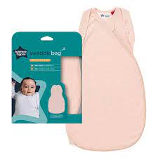 Tommee Tippee Swaddle Bag 0-3m 1 Tog Blush