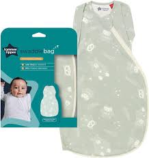 Tommee Tippee Swaddle Bag Woodland 2.5Tog 0-3m