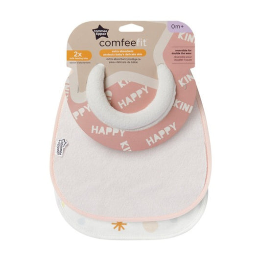 Tommee Tippee 2pc Milk Feeding Bibs