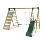 Plum Woolly Monkey II Swing Set