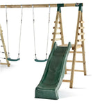 Plum Woolly Monkey II Swing Set