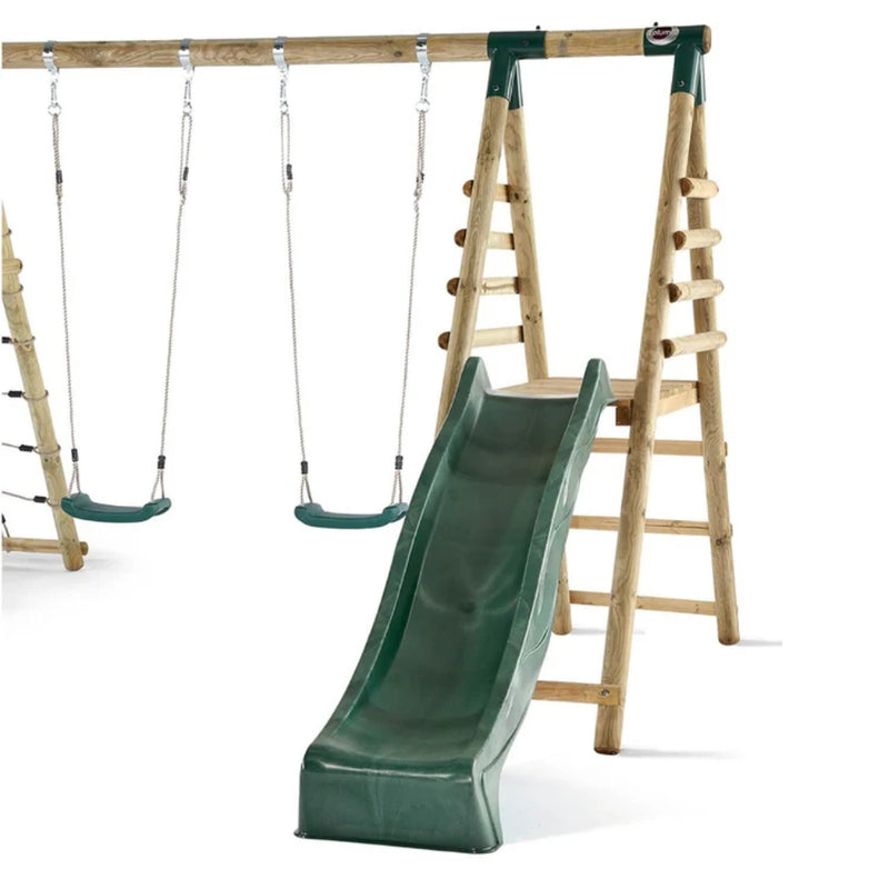 Plum Woolly Monkey II Swing Set