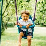 Plum 2-in-1 Swing Set