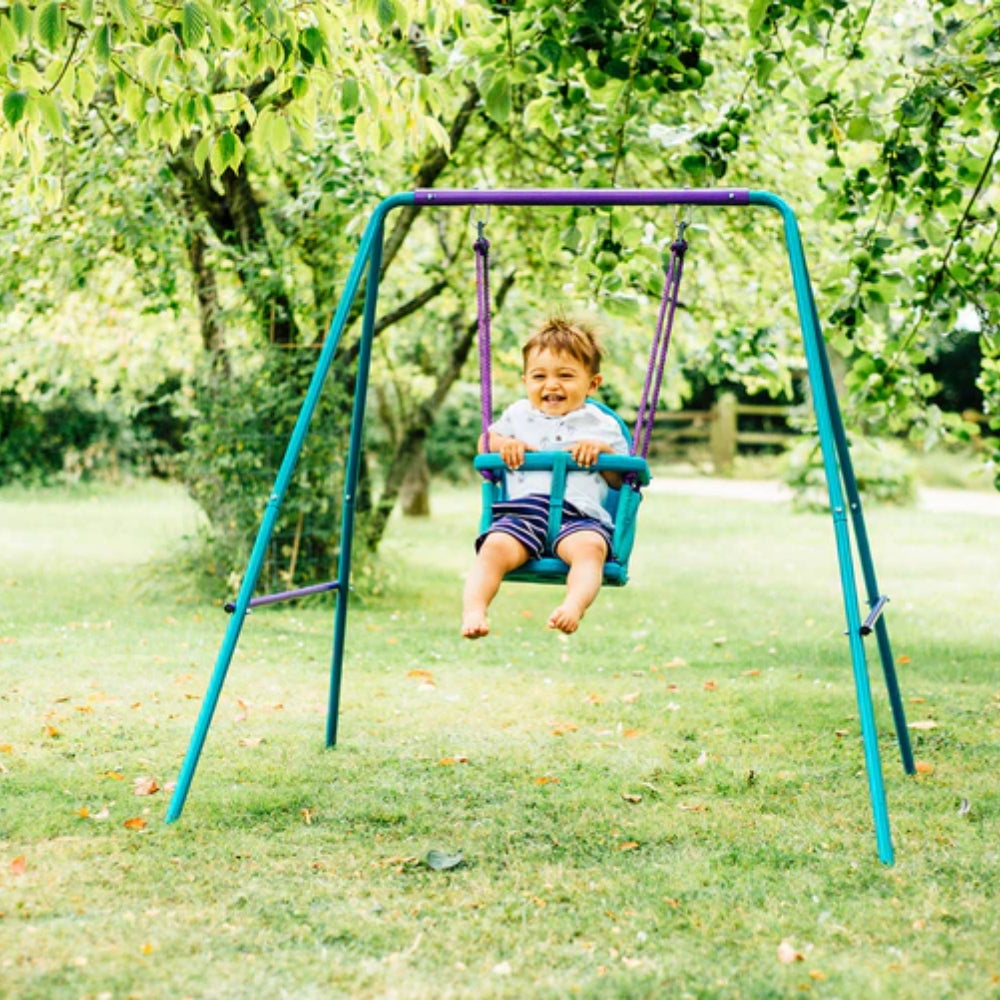 Plum 2-in-1 Swing Set