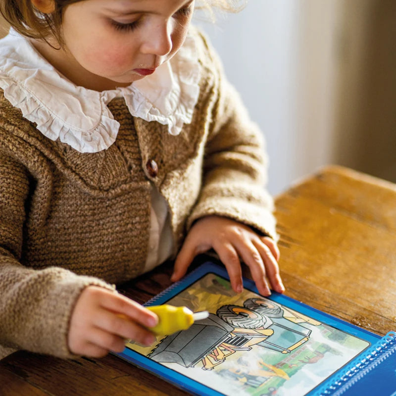 Tractor Ted Magic Painting Book, Diggers