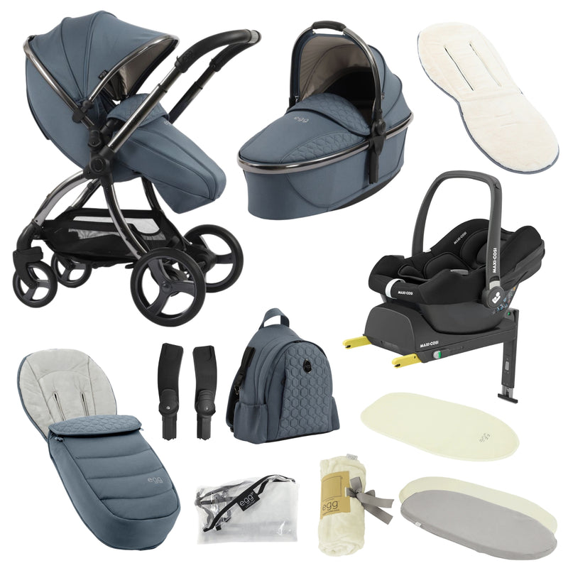 egg3® Topaz Snuggle Bundle - with Maxi Cosi Cabriofix