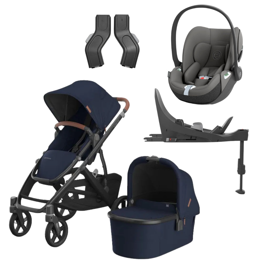 UPPAbaby Vista V3 Bundle w/Cloud T Car Seat & Base