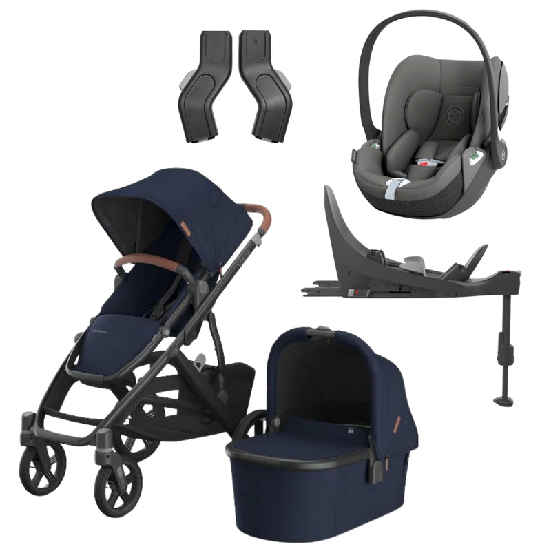 UPPAbaby Vista V3 Bundle w/Cloud T Car Seat & Base