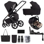 Venicci Claro 2 Noir 4-in-1 Bundle - with Tiago Beige