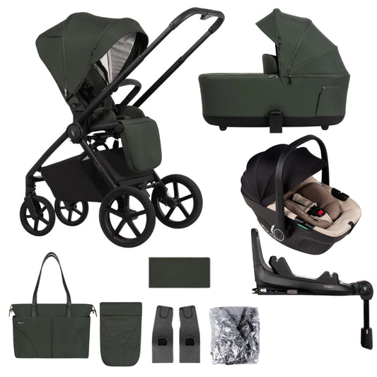 Venicci Claro 2 Forest 4-in-1 Bundle - with Tiago Beige