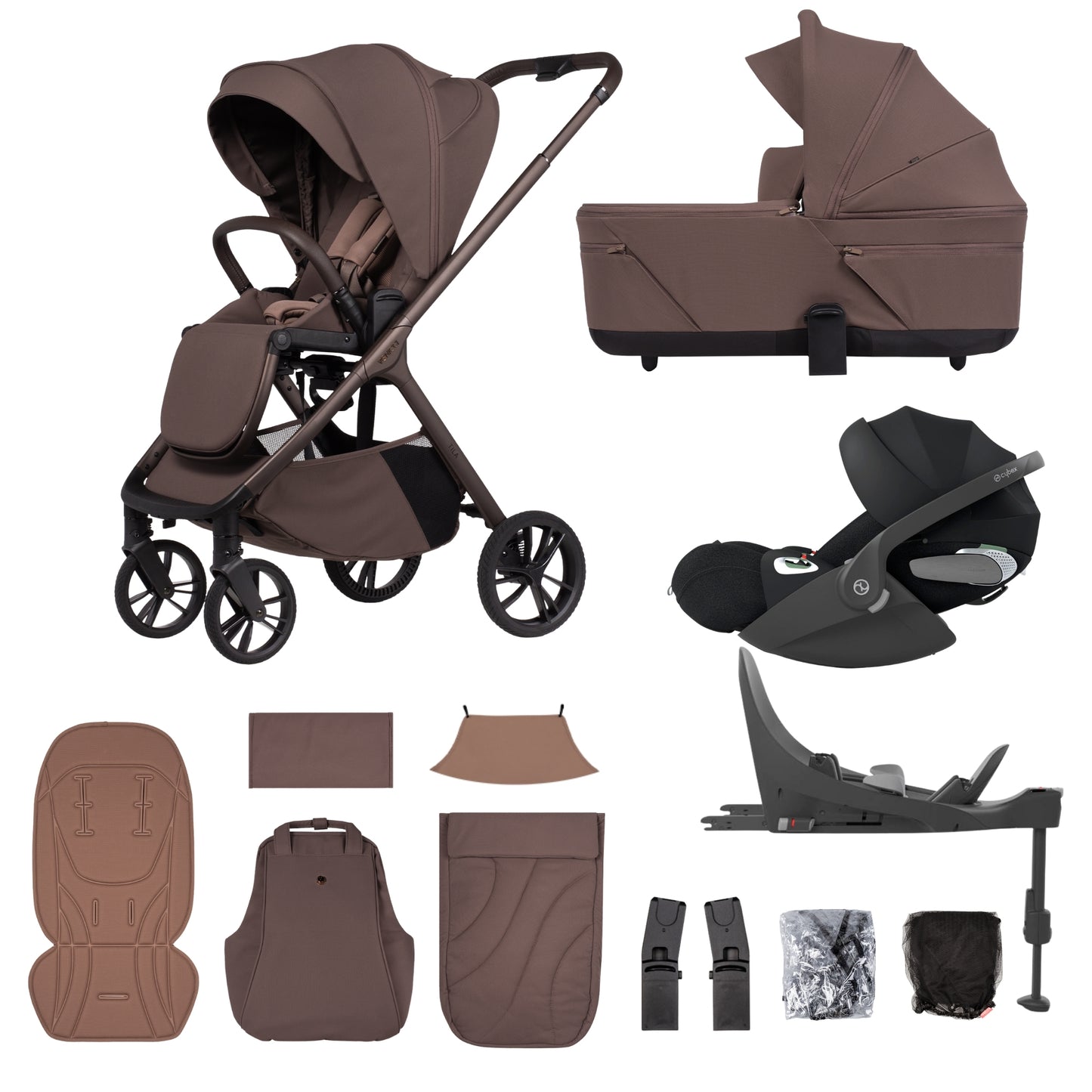 Venicci Tila Bundle - with Cybex Cloud T