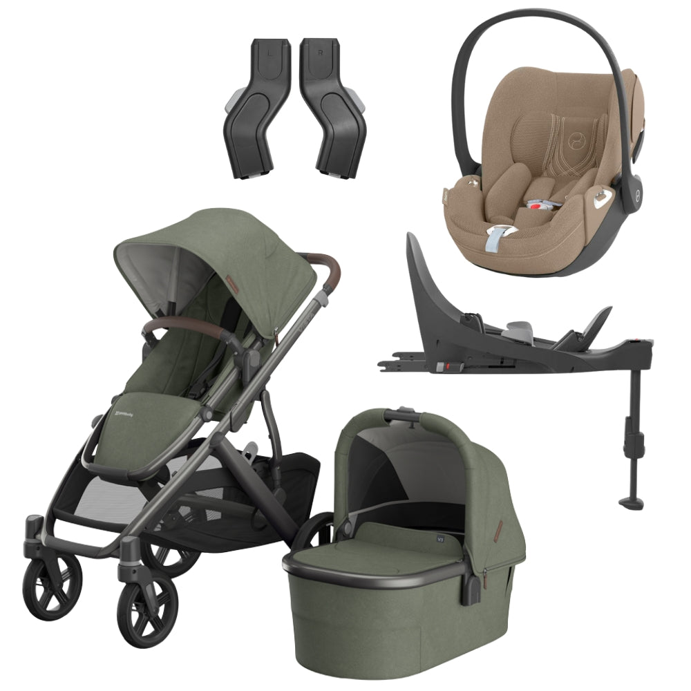 UPPAbaby Vista V3 Bundle w/Cloud T Car Seat & Base