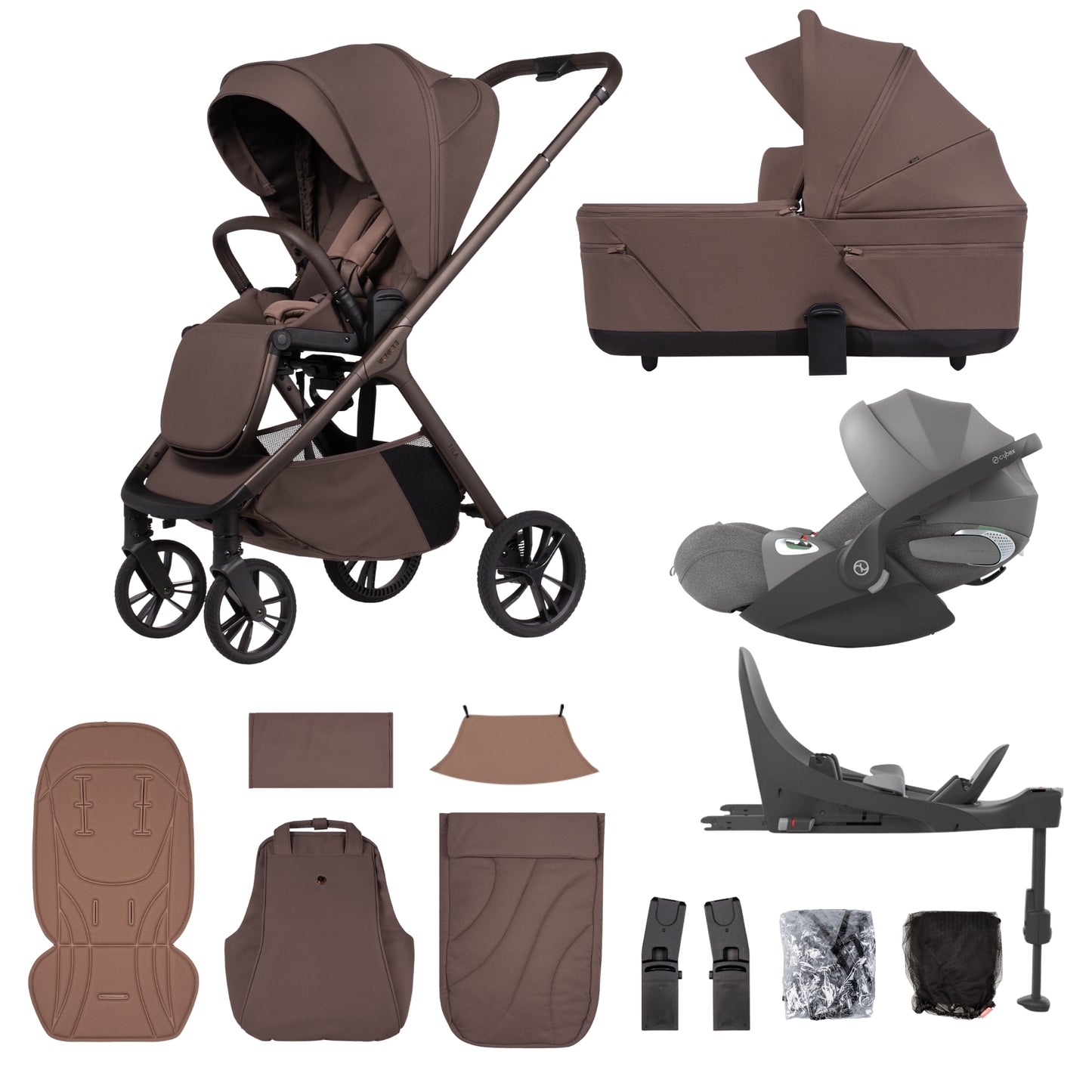 Venicci Tila Bundle - with Cybex Cloud T