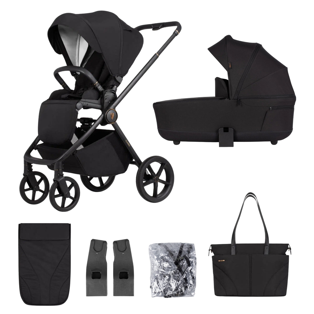 Venicci Claro 2-in-1 Bundle, Noir