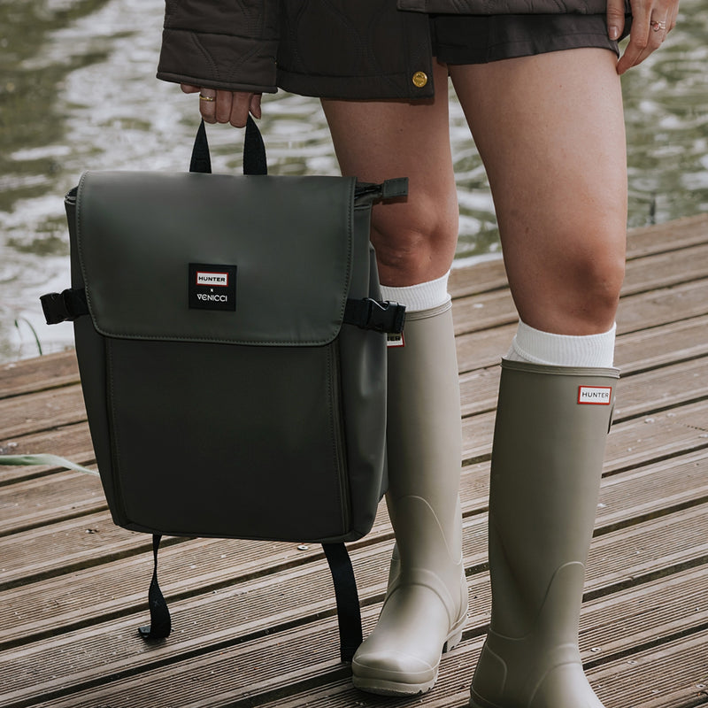 Venicci x Hunter Upline 3 4-in-1 Bundle, Dark Olive
