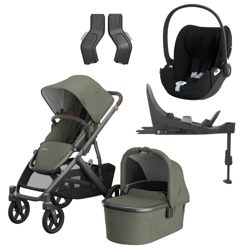 UPPAbaby Vista V3 Bundle w/Cloud T Car Seat & Base