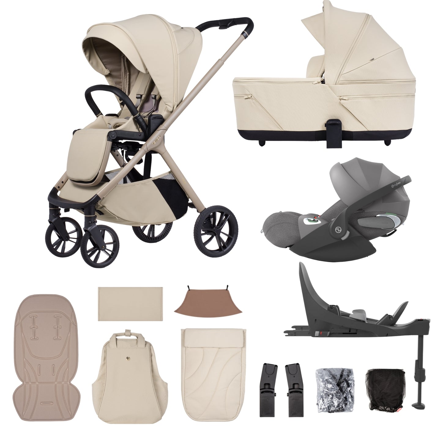 Venicci Tila Bundle - with Cybex Cloud T