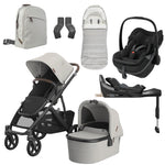 UPPAbaby Vista V3 Savannah - with Maxi Cosi Pebble Slide Pro & Accessories