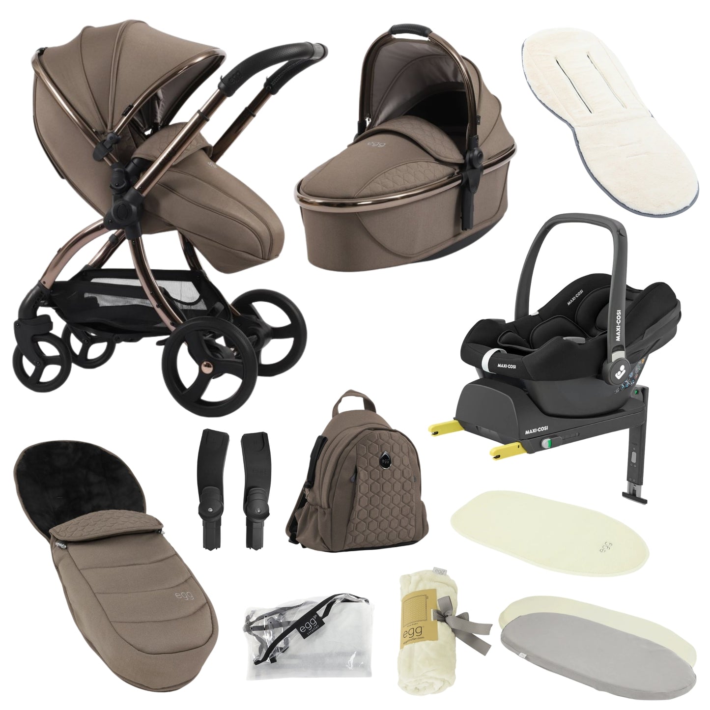 egg3® Snuggle Bundle - with Maxi Cosi Cabriofix