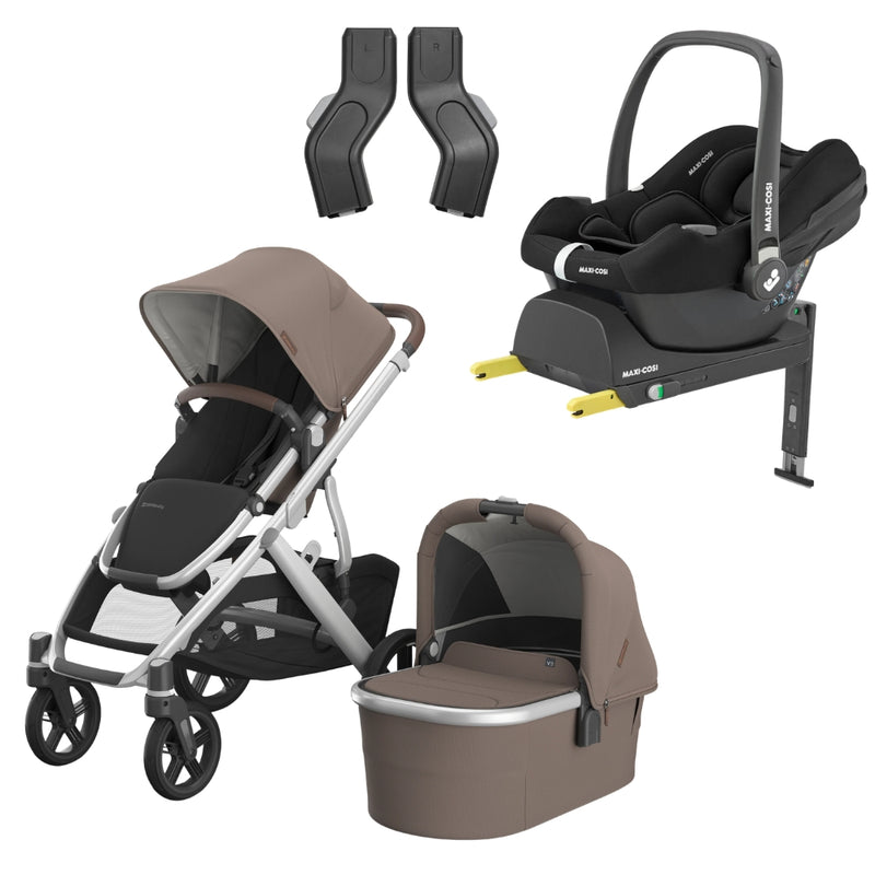 UPPAbaby Vista V3 Bundle w/Maxi Cosi Cabriofix