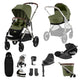 Taupe / Moss Green