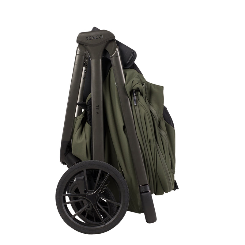 Venicci Tila Olive Luxury Bundle - with Tiago Black