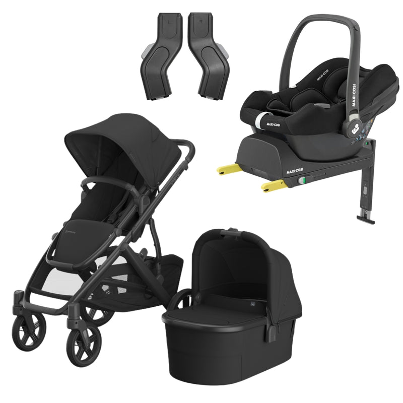 UPPAbaby Vista V3 Bundle w/Maxi Cosi Cabriofix