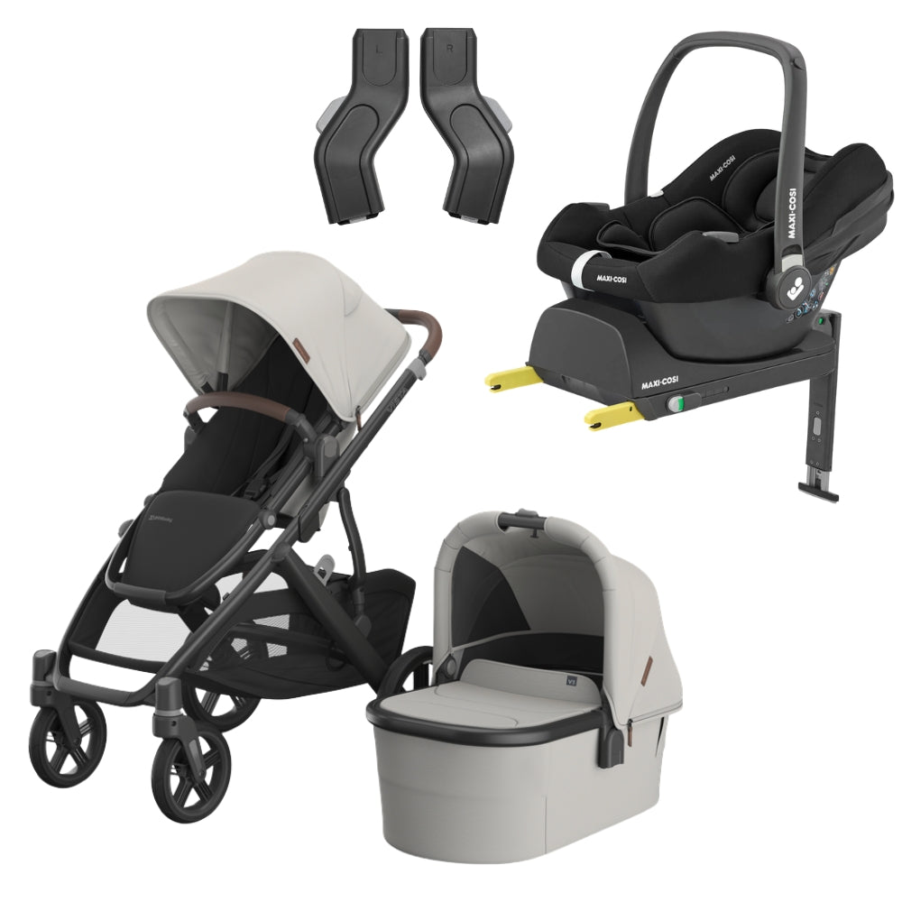 UPPAbaby Vista V3 Bundle w/Maxi Cosi Cabriofix