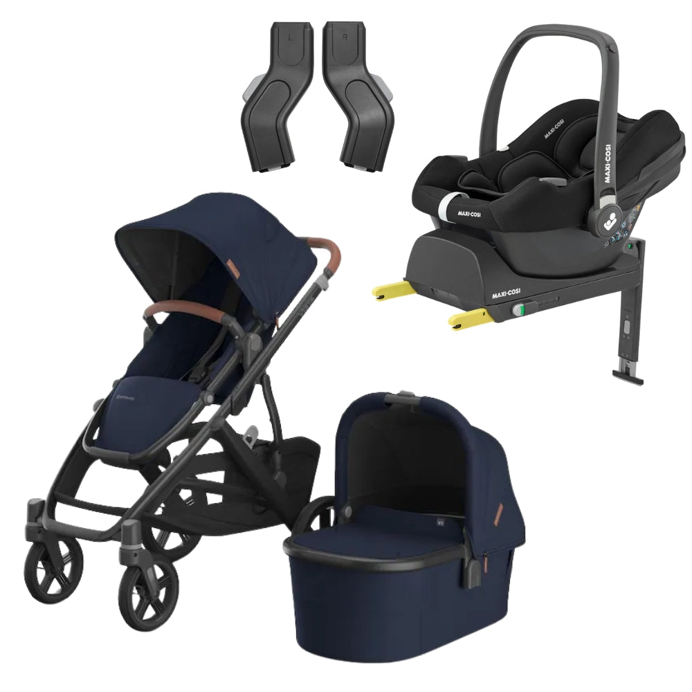 UPPAbaby Vista V3 Bundle w/Maxi Cosi Cabriofix