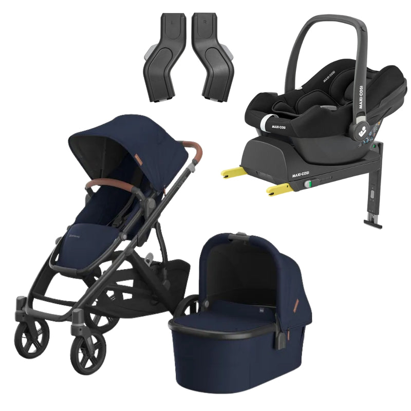 UPPAbaby Vista V3 Bundle w/Maxi Cosi Cabriofix