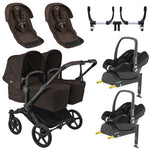 Bugaboo Donkey 6 Twin Bundle w/Maxi Cosi Cabriofix Car Seats