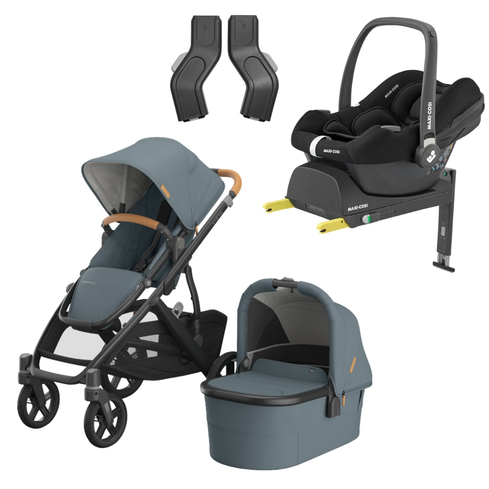 UPPAbaby Vista V3 Bundle w/Maxi Cosi Cabriofix