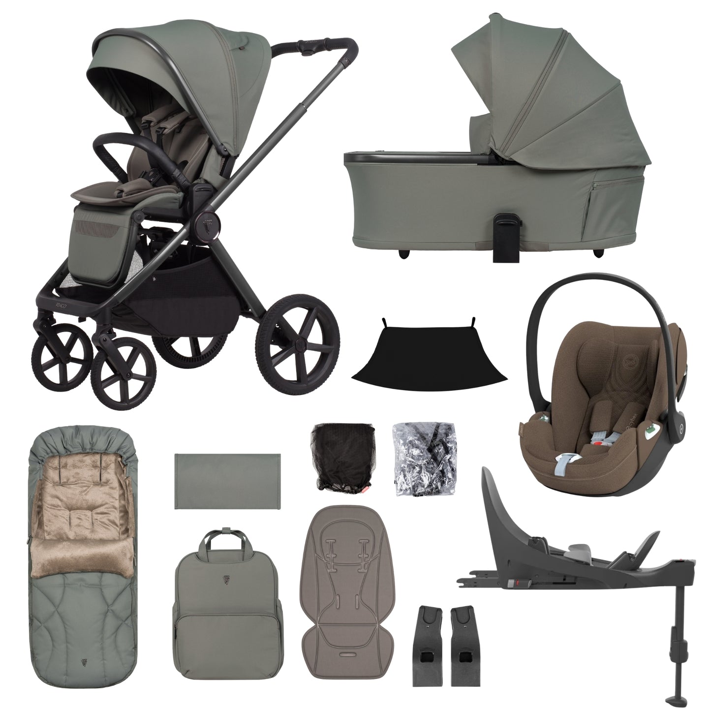 Venicci Upline 3 - with Cybex Cloud T