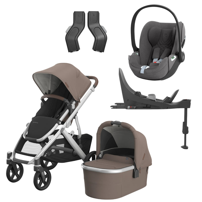UPPAbaby Vista V3 Bundle w/Cloud T Car Seat & Base