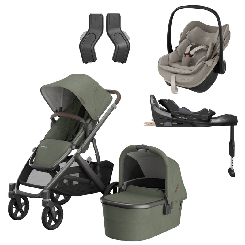 UPPAbaby Vista V3 - with Maxi Cosi Pebble Slide Pro