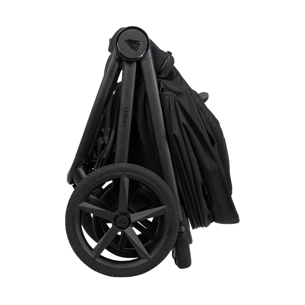 Venicci Upline 3 Onyx 4-in-1 Bundle - with Tiago Black