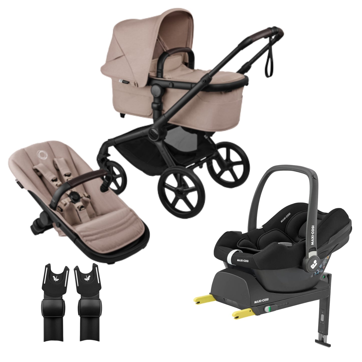 Bugaboo Fox 5 Renew - with Maxi Cosi Cabriofix
