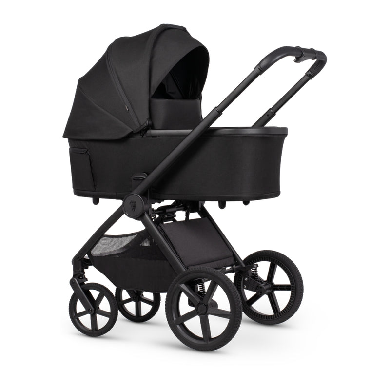 Venicci Upline 3 Onyx 4-in-1 Bundle - with Tiago Black