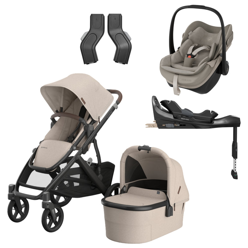 UPPAbaby Vista V3 - with Maxi Cosi Pebble Slide Pro